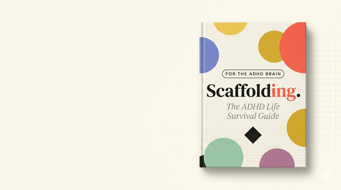 Scaffolding: The ADHD Life Survival Guide — book cover